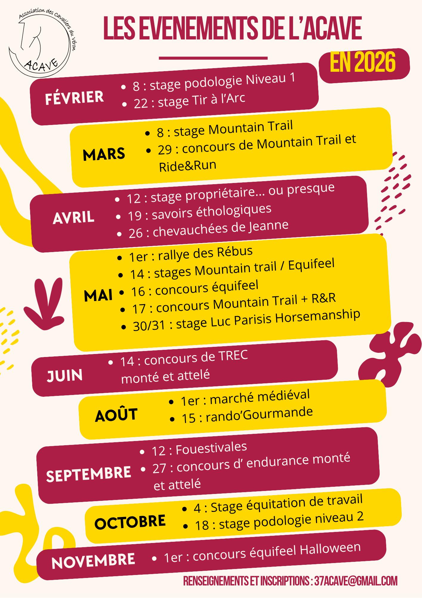 Calendrier de lAcave